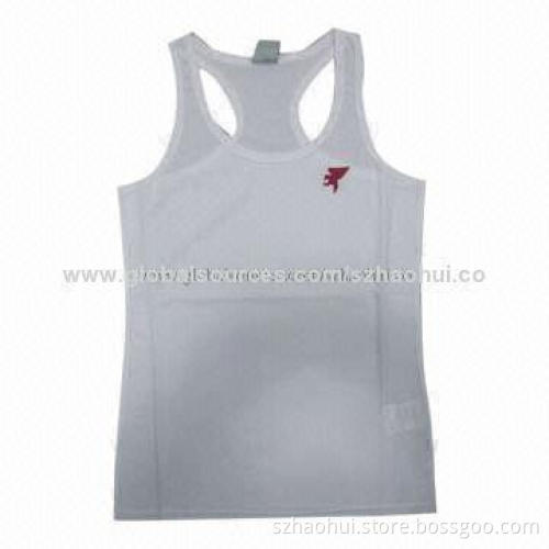 Ladies' Tank Top with Embroidered Logo, XS-3XL Sizes